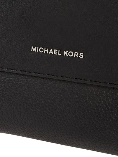 michael kors leder handtasche schultertasche hudson|Umhängetasche Hudson aus strukturiertem Leder .